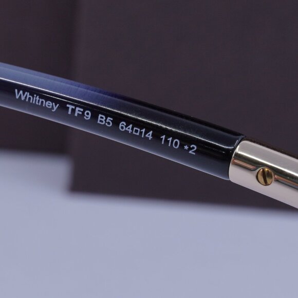 Tom Ford Whitney FT0009 0B5 Butterfly Sunglasses - Transparent Grey/Smoke - Picture 8 of 10